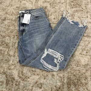 Vervet Distressed Blue Jeans